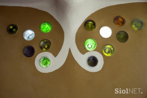 Letting light in using bottles