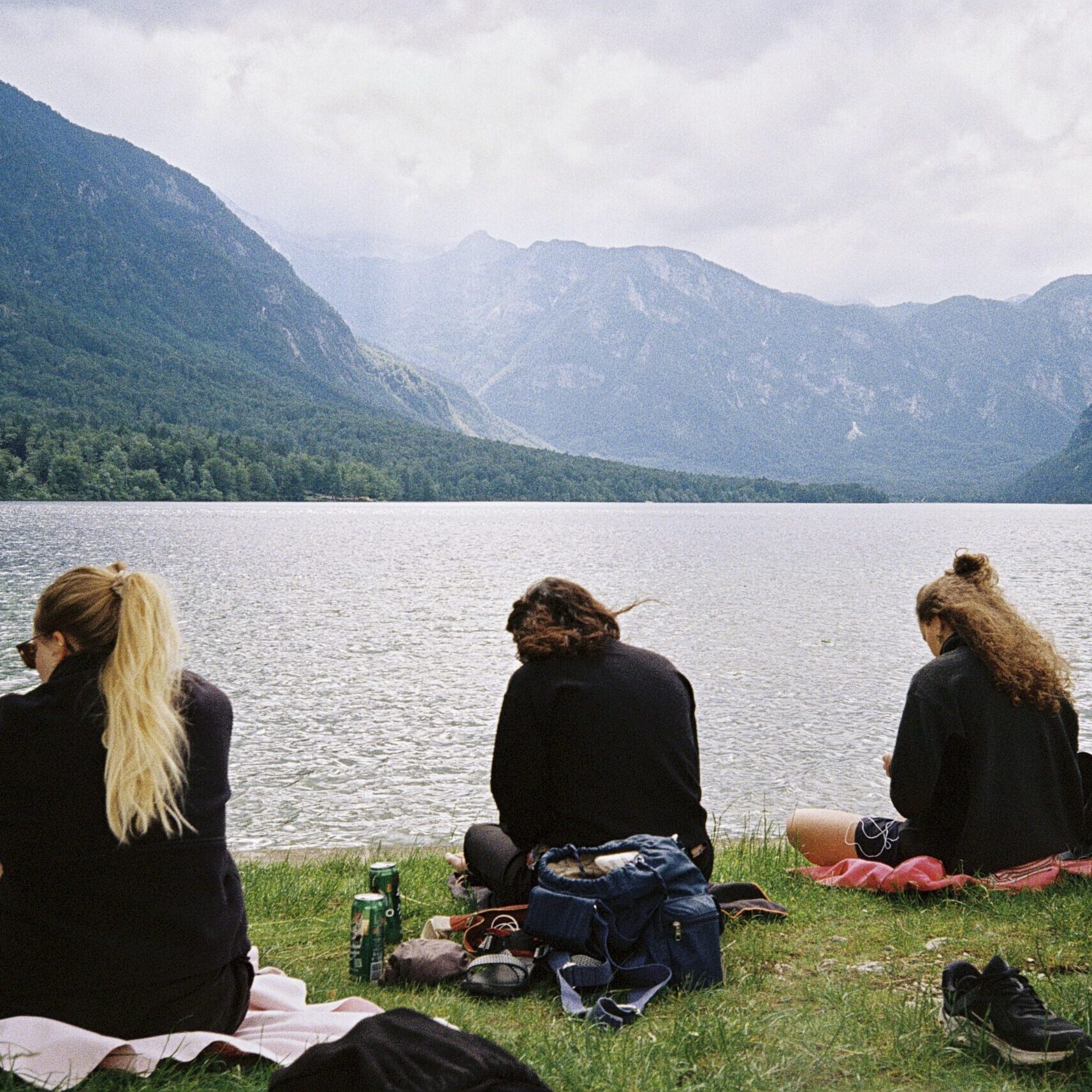 Enjoying the lakes and mountainous views of Slovenia - some traveling is always great