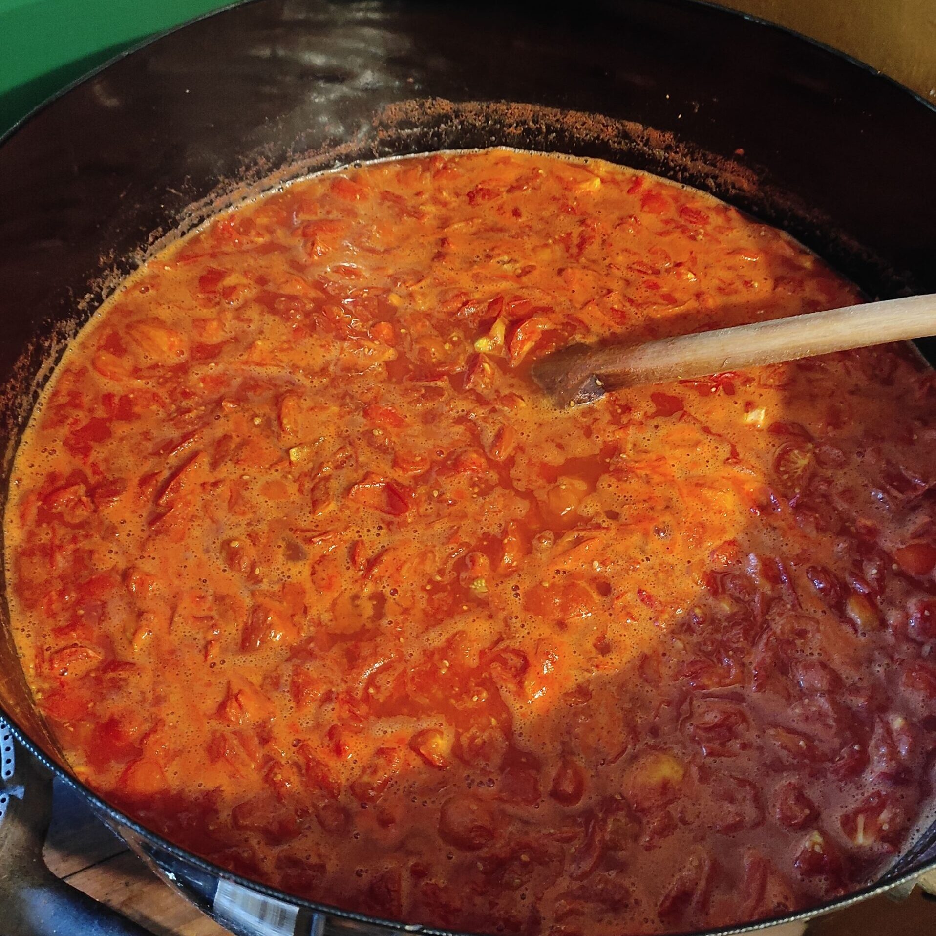 Tomato sauce loading...