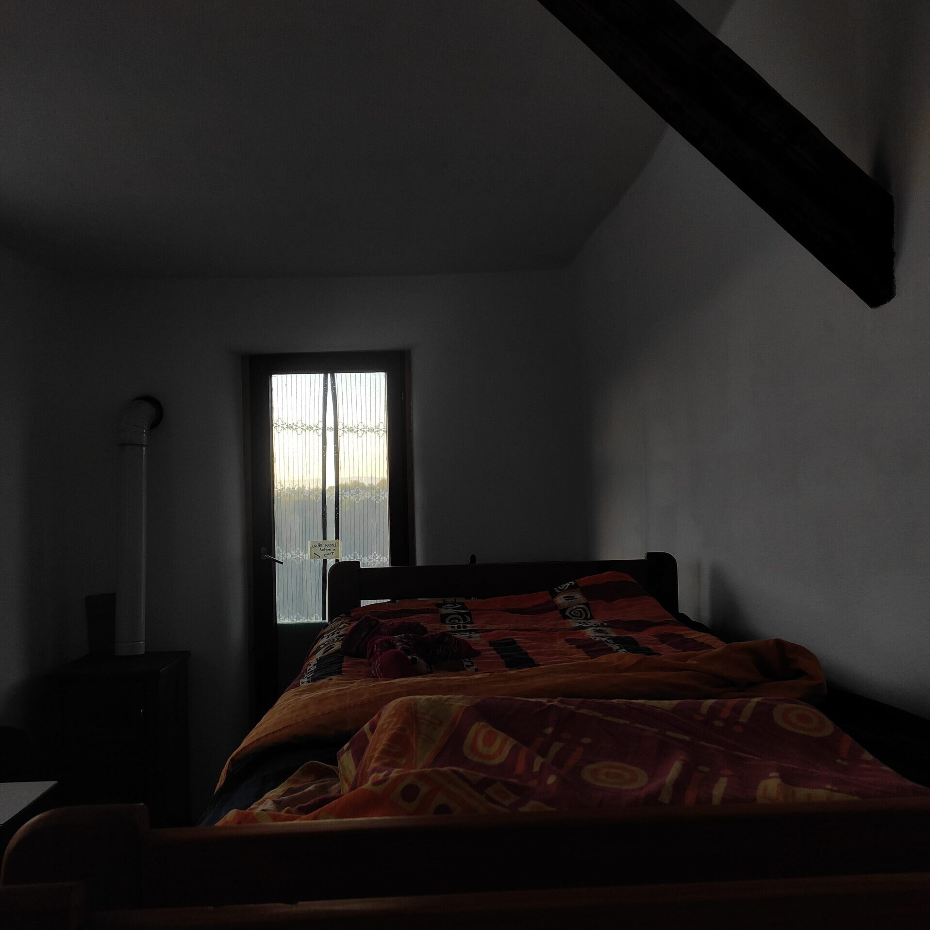 How a peaceful morning in the hut looks like