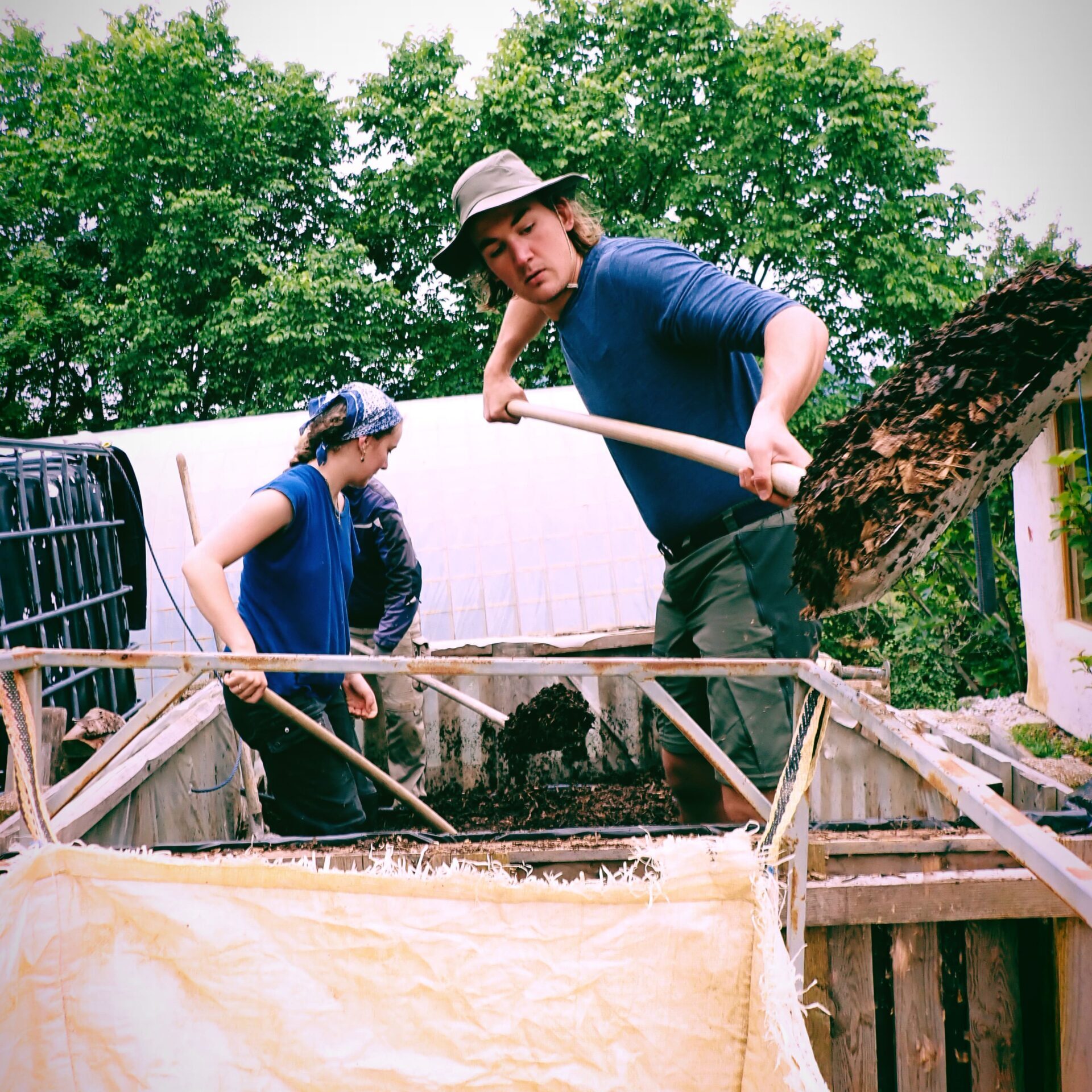 Compost work in progress