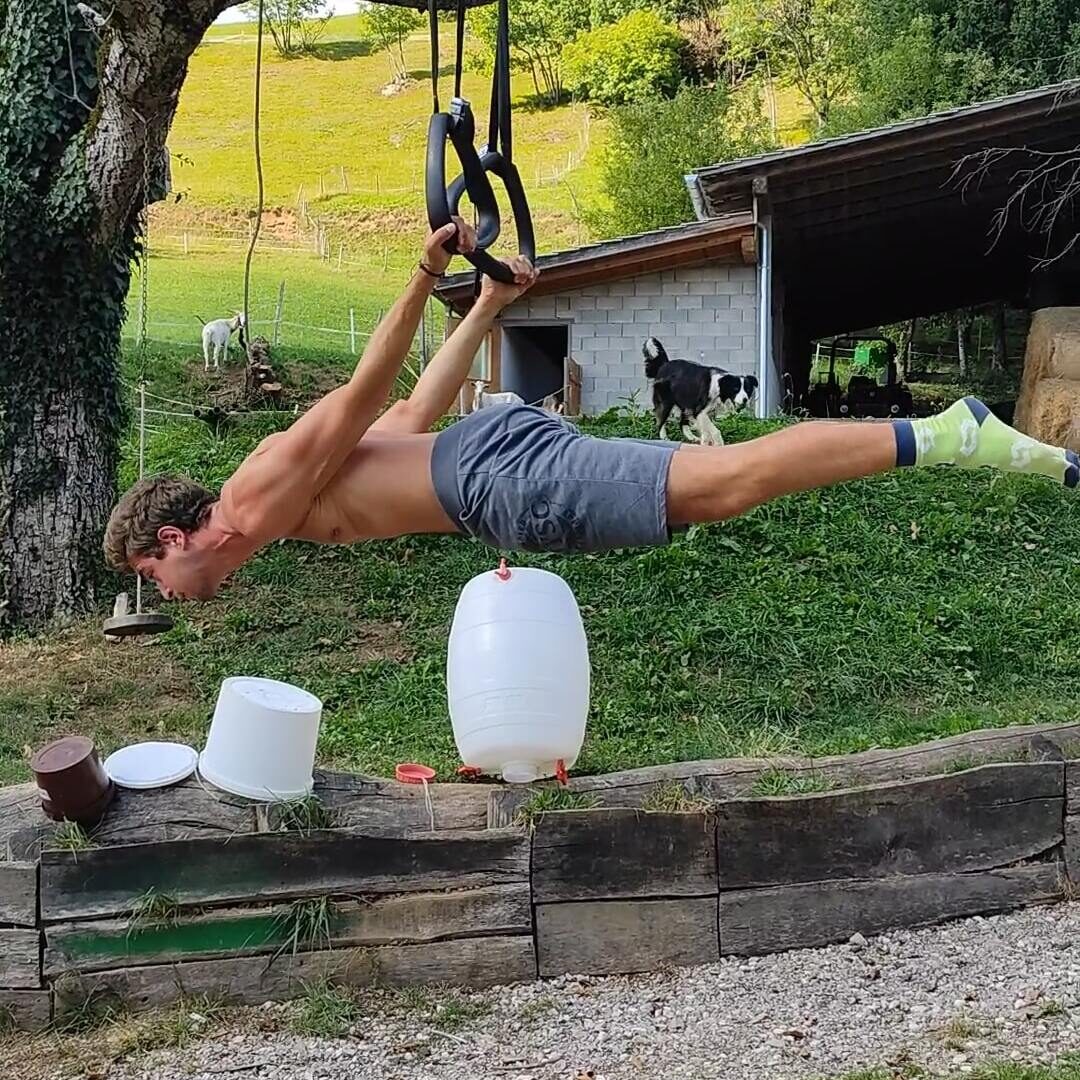 Practicing for the Olympic games :D