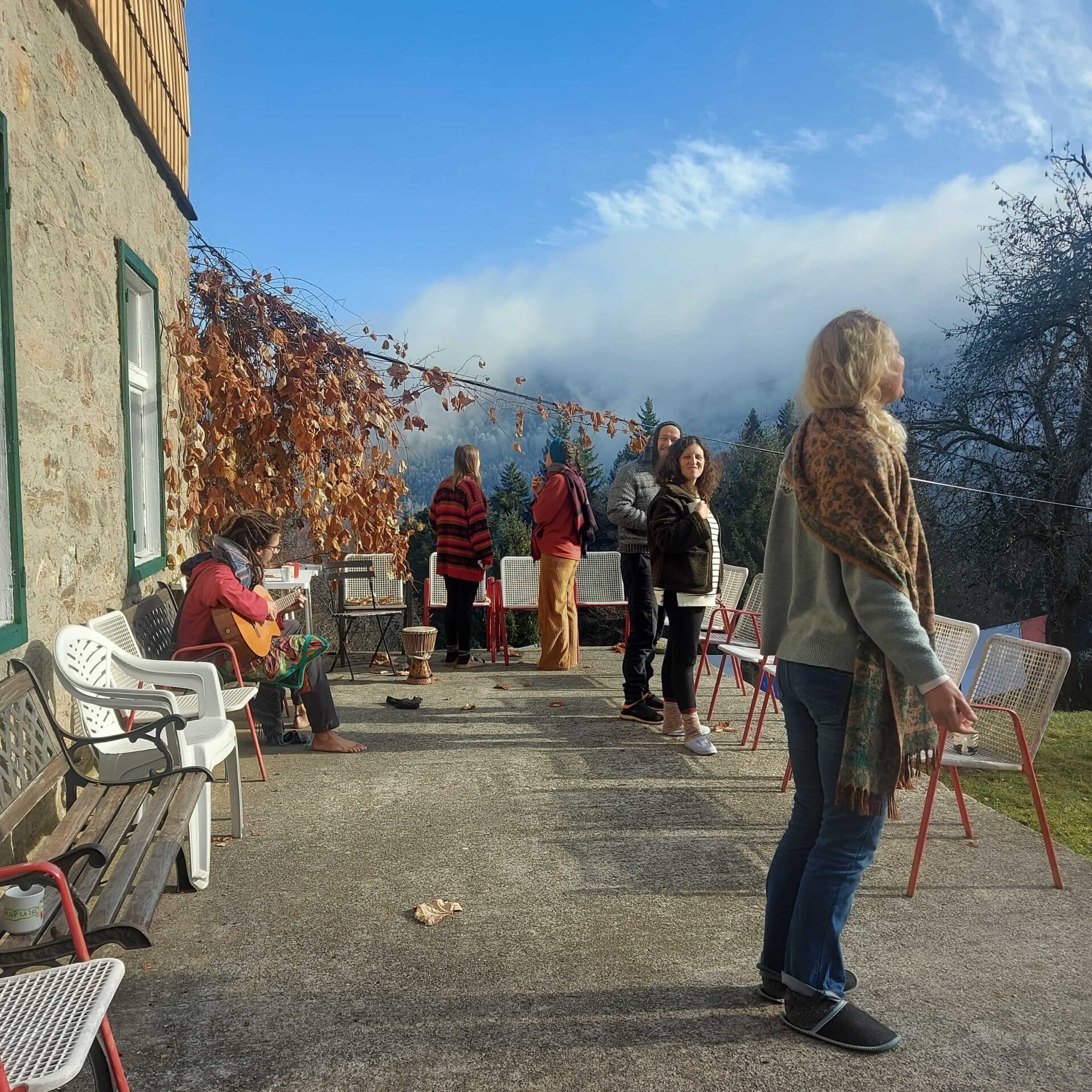 Enjoying some November sun